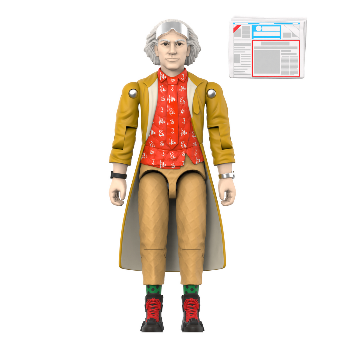 ReAction Back to the Future Part II ReAction+ Wv2 Doc Brown 2015 3¾-inch Retro Action Figure [Expected Availability: August 2026]
