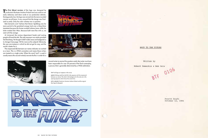 PRE-SOLD OUT | 'Back to the Future: The Complete Screenplay' [Limited Edition] — Annotations & Introduction by Bob Gale; Foreword by Robert Zemeckis [Street Date: July 28, 2026!]