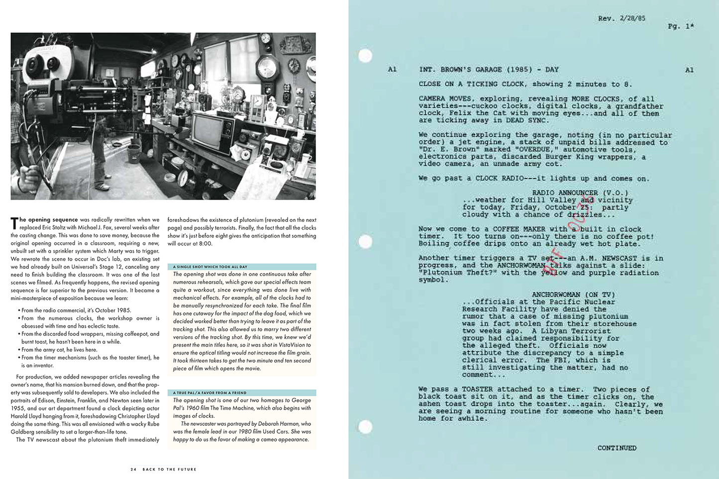 PRE-SOLD OUT | 'Back to the Future: The Complete Screenplay' [Limited Edition] — Annotations & Introduction by Bob Gale; Foreword by Robert Zemeckis [Street Date: July 28, 2026!]