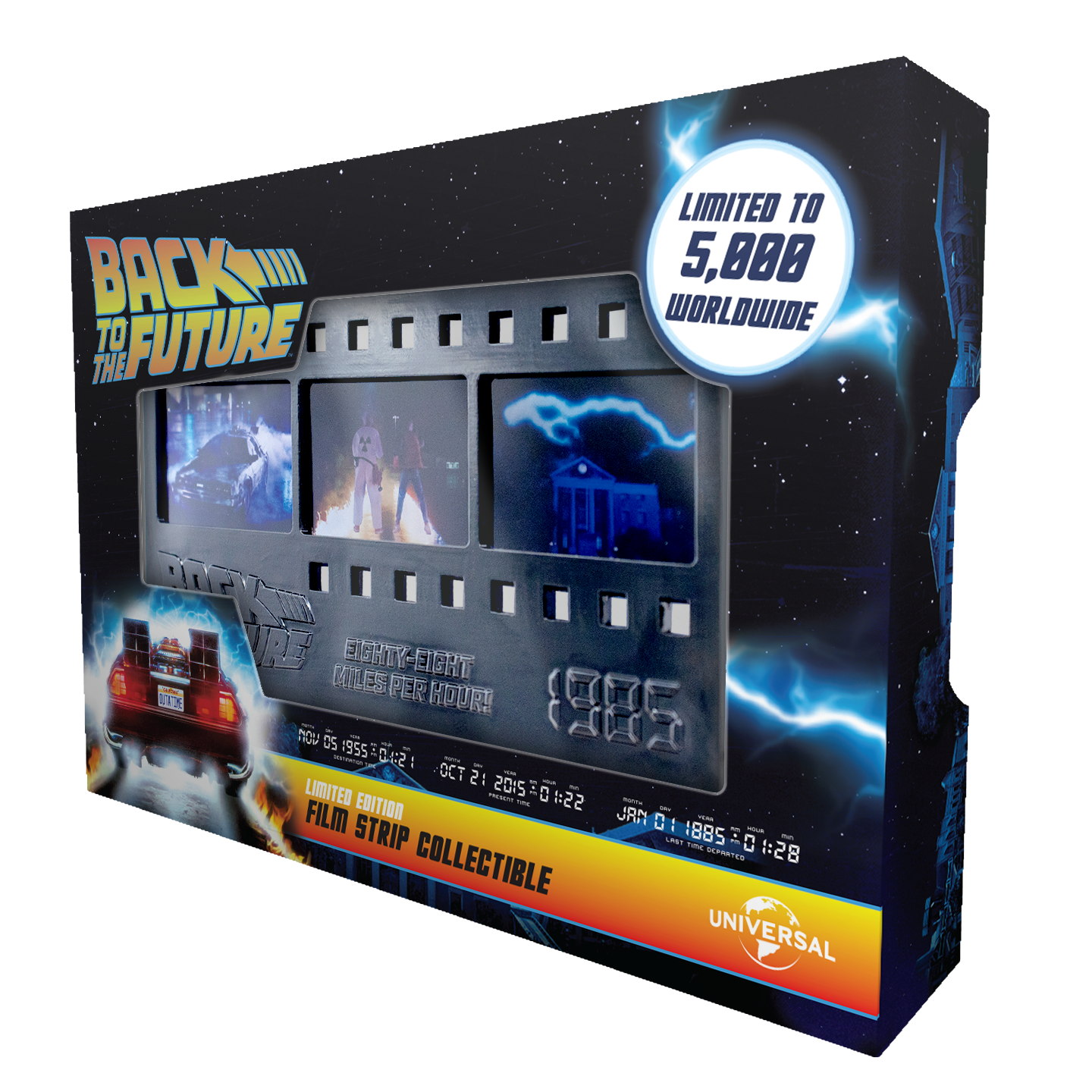 PRE-ORDER | Back to the Future Limited Edition Metal Film Strip Collectible Ingot [Expected Availability: November/December 2026]