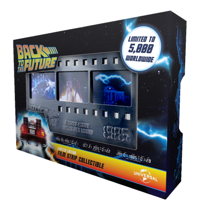 PRE-ORDER | Back to the Future Limited Edition Metal Film Strip Collectible Ingot [Expected Availability: November/December 2026]