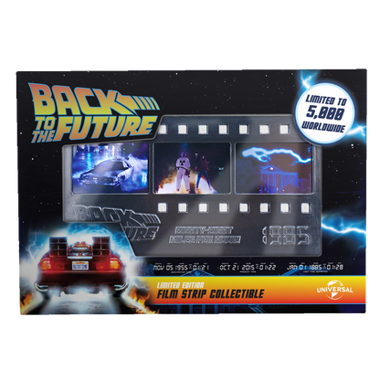 PRE-ORDER | Back to the Future Limited Edition Metal Film Strip Collectible Ingot [Expected Availability: November/December 2026]