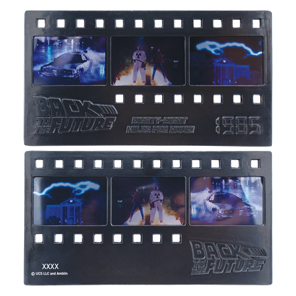 PRE-ORDER | Back to the Future Limited Edition Metal Film Strip Collectible Ingot [Expected Availability: November/December 2026]