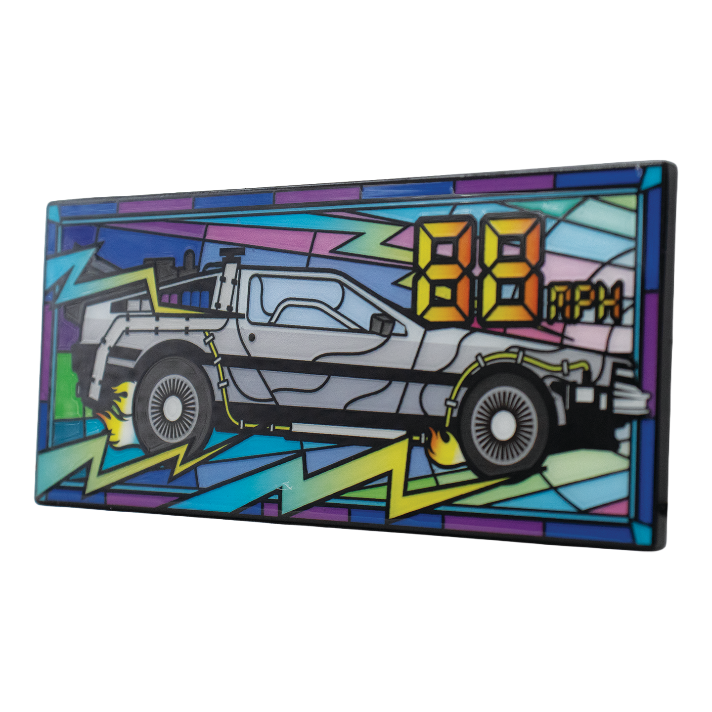 PRE-ORDER | Back to the Future Limited Edition Stained Glass-Style Ingot [Expected Availability: November/December 2026]