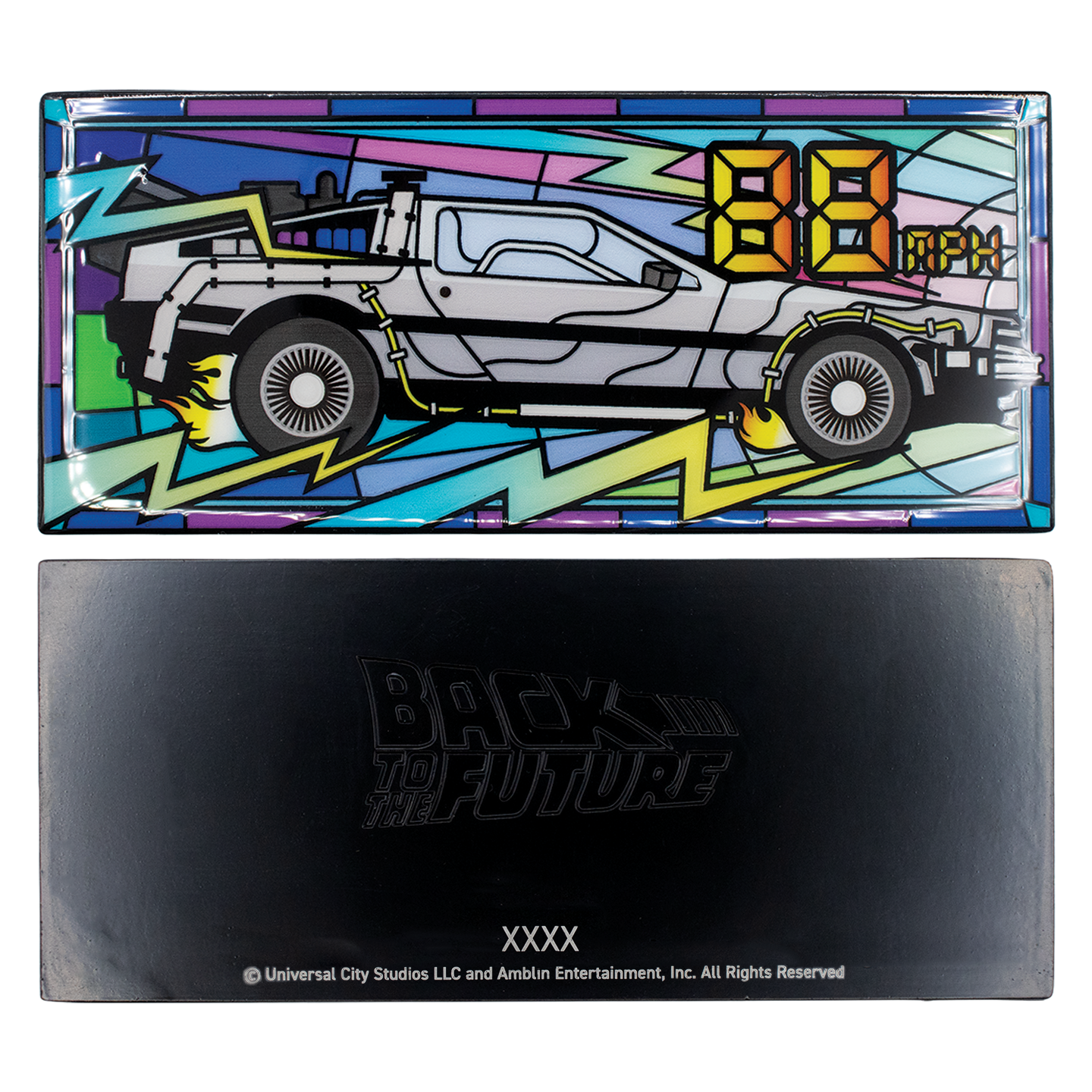 PRE-ORDER | Back to the Future Limited Edition Stained Glass-Style Ingot [Expected Availability: November/December 2026]