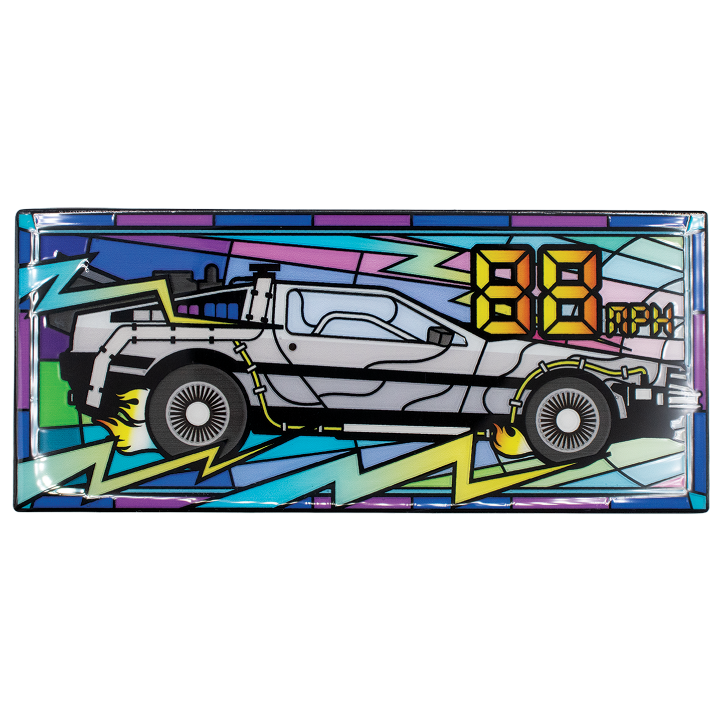 PRE-ORDER | Back to the Future Limited Edition Stained Glass-Style Ingot [Expected Availability: November/December 2026]