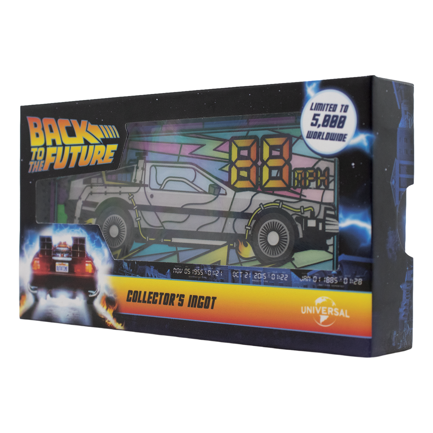 PRE-ORDER | Back to the Future Limited Edition Stained Glass-Style Ingot [Expected Availability: November/December 2026]