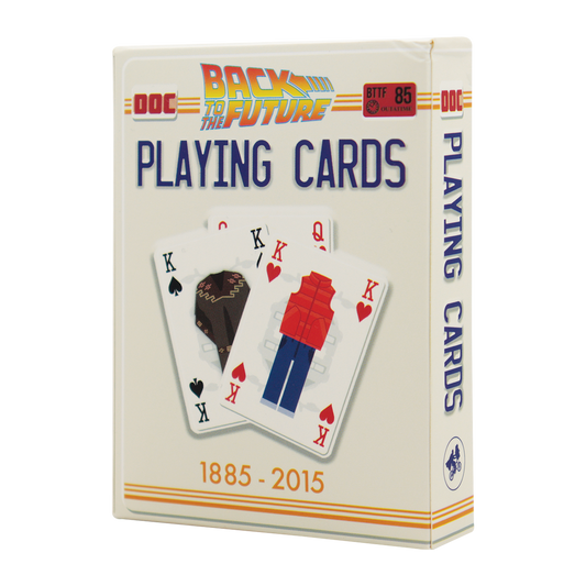 Fanattik Back to the Future Playing Cards