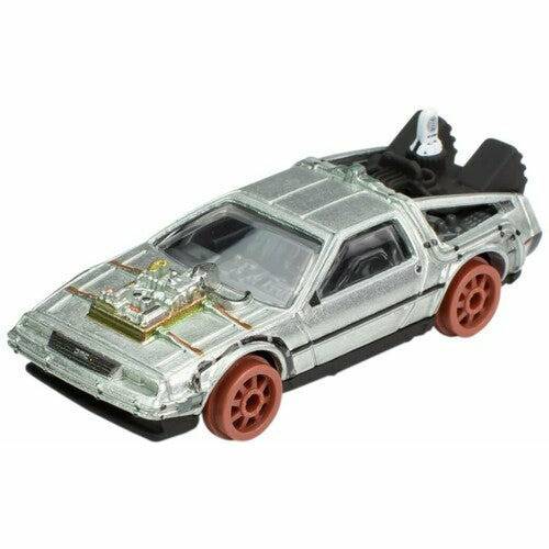 Hot Wheels Back to the Future Part III 1:64 1955 DeLorean Time Machine Die-cast Model Cars Hot Wheels