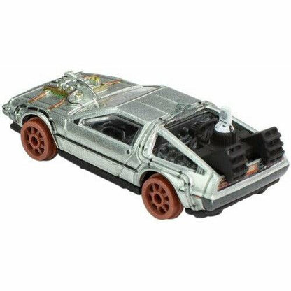 Hot Wheels Back to the Future Part III 1:64 1955 DeLorean Time Machine Die-cast Model Cars Hot Wheels