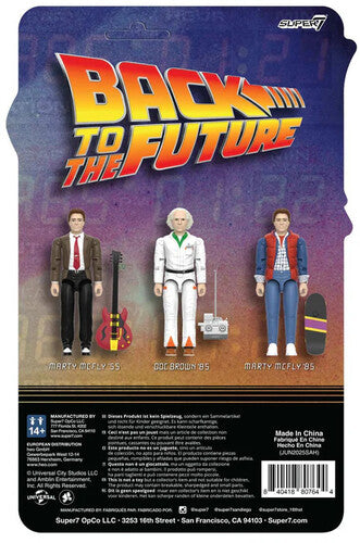 ReAction Back to the Future ReAction+ Wv1 Marty McFly '85 3¾-inch