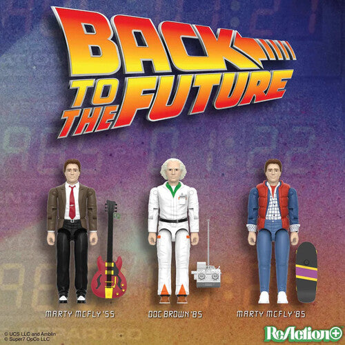 ReAction Back to the Future ReAction+ Wv1 Marty McFly '85 3¾-inch