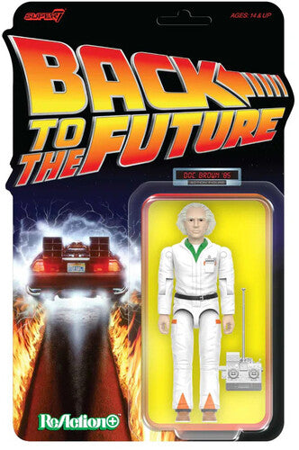 ReAction Back to the Future ReAction+ Wv1 Doc Brown '85 3¾-inch Retro Action Figure [PRE-ORDER: Expected Availability January 2026!]