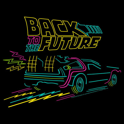 PREMIUM | Back to the Future - NEONFUTURE Adult Shirt