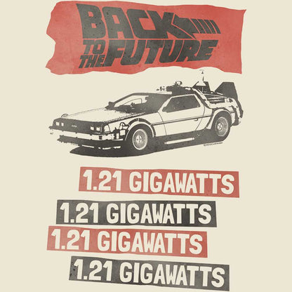 PREMIUM | Back to the Future - BTTF GIGAWATTS Adult Shirt
