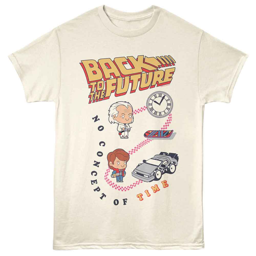 PREMIUM | Back to the Future - BTTF NO CONCEPT OF TIME Adult Shirt