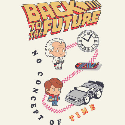 PREMIUM | Back to the Future - BTTF NO CONCEPT OF TIME Adult Shirt