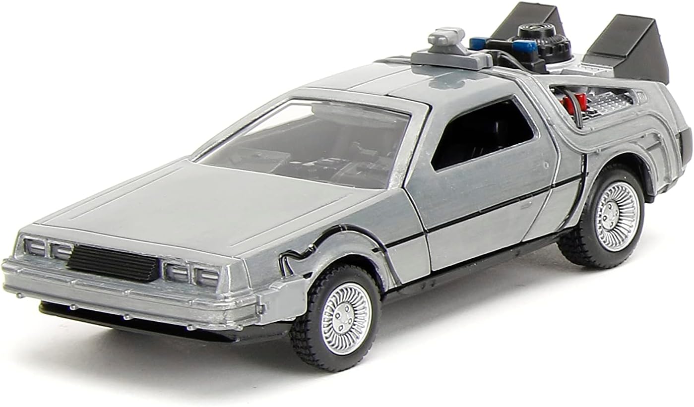 Back to the Future Hollywood Rides 1:32 scale DeLorean Time