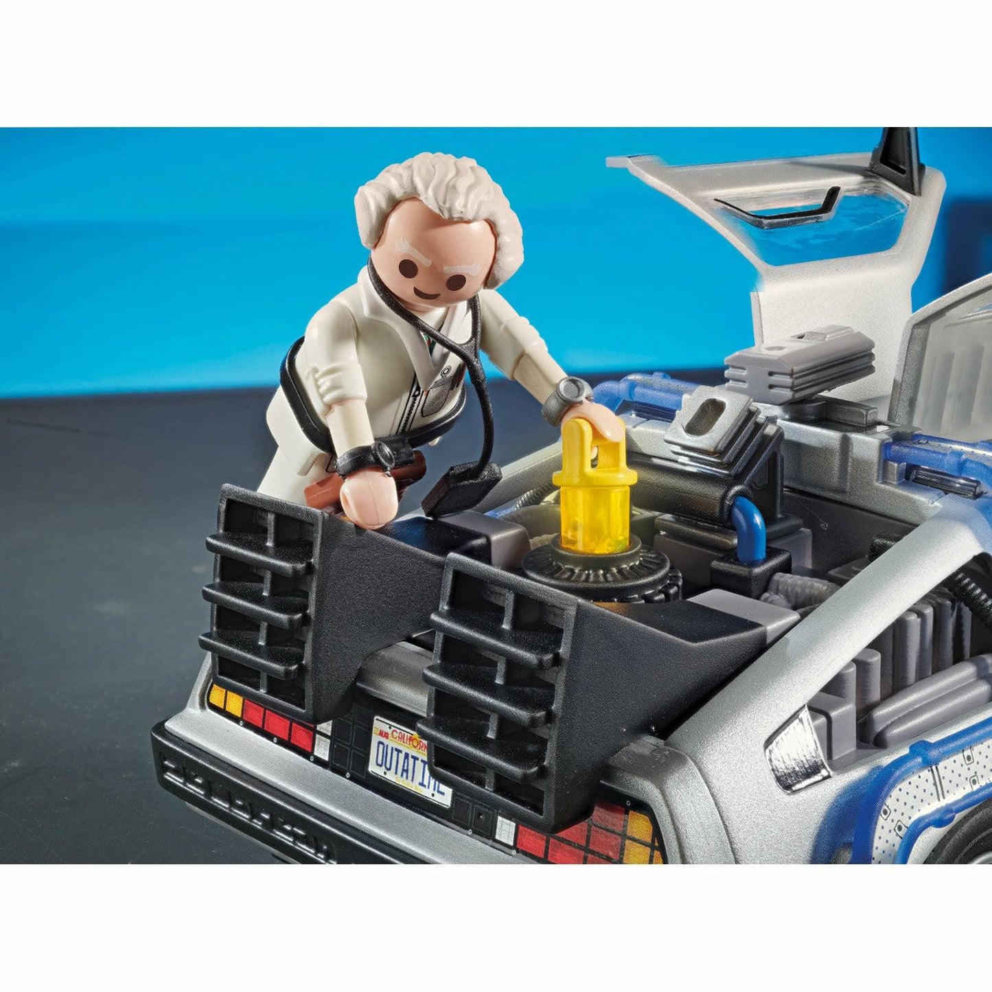 Playmobil Back to the Future 64-piece DeLorean playset with 3 vinyl figures Vinyl Toy Playmobil