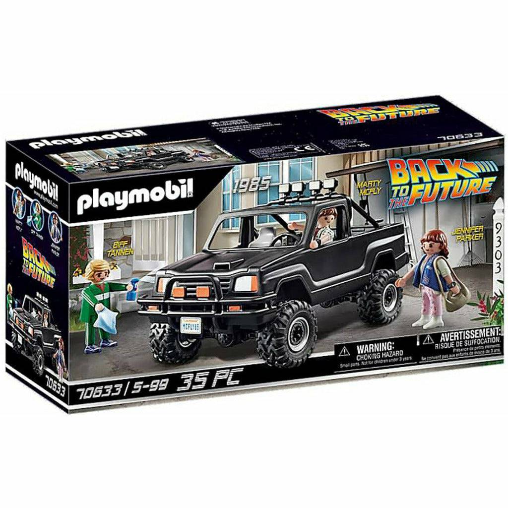 Playmobil Back to the Future 35-piece 1985 Marty's Pickup Truck playset Vinyl Toy Playmobil