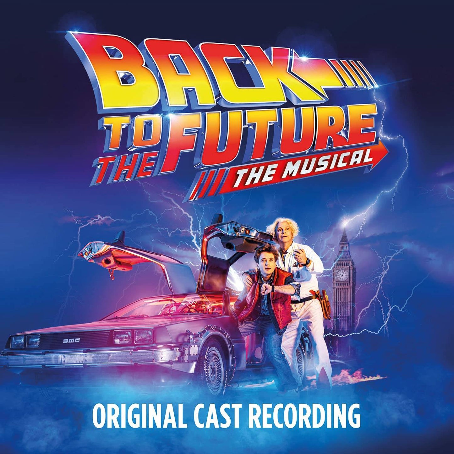 Back to the Future: The Musical (Original Cast Recording) 2LP Gatefold Vinyl Record LP Masterworks Broadway