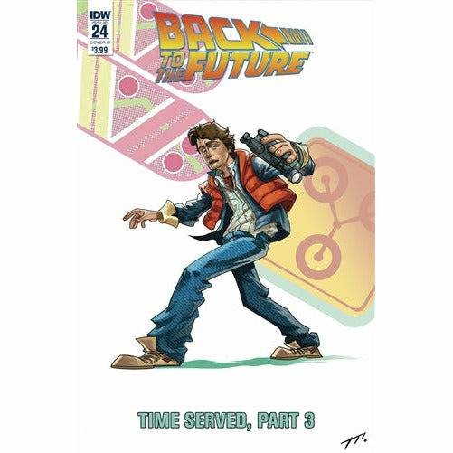 Back to the Future #24: Time Served, Part 3 Comic [Cover B] Comic Book IDW Publishing