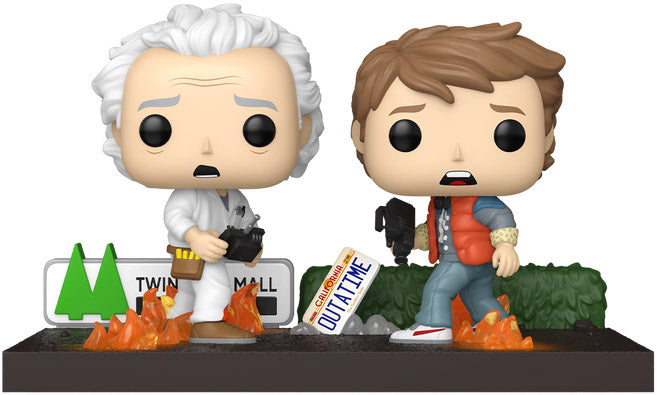 ファンコポップ:モーメント 「バック・トゥ・ザ・フューチャー　ドク ＆ マーティ Funko POP! Moment: Back to the Future Doc & Marty at Twin