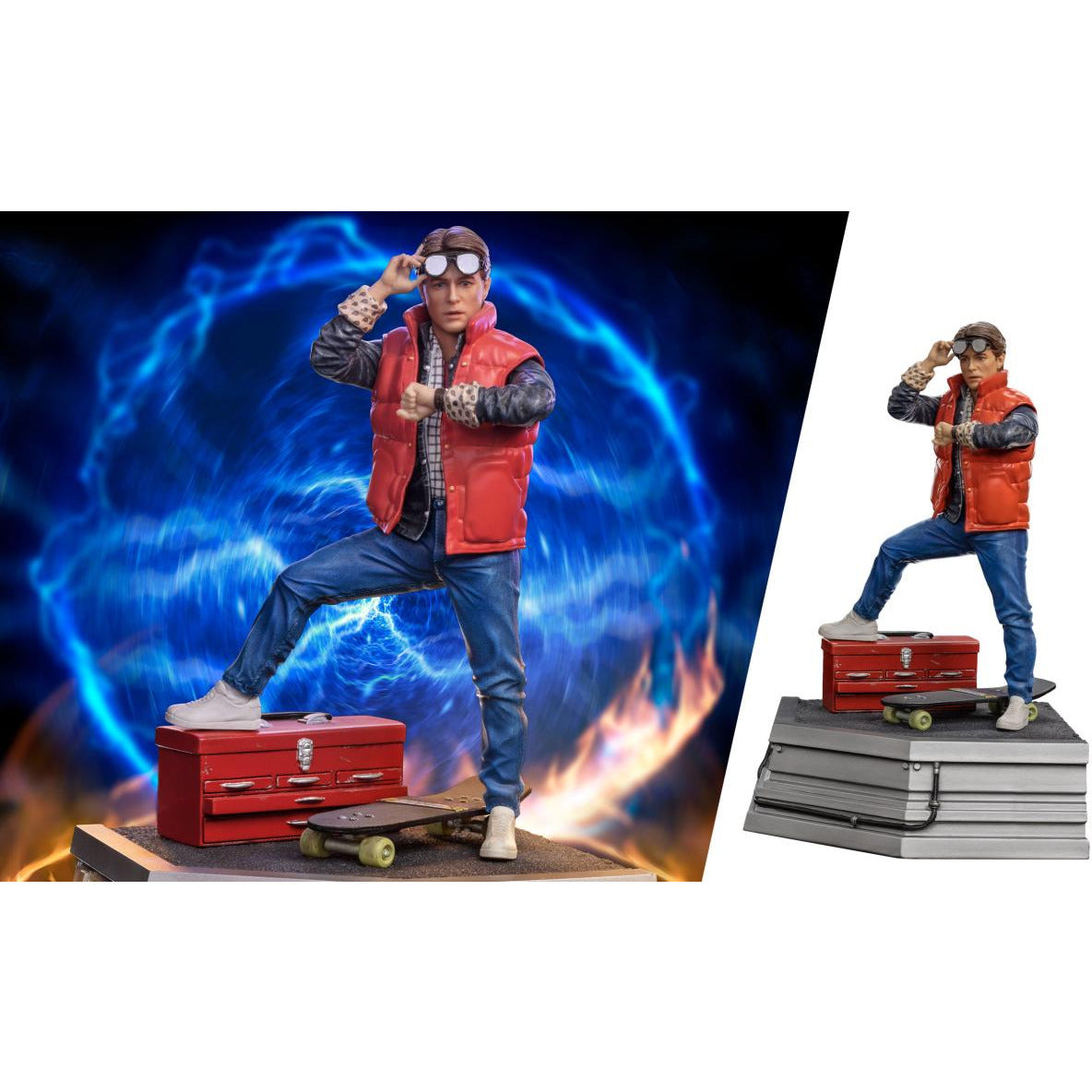 Iron Studios Back to the Future Marty McFly 1:10 Scale Statue [PRE-ORDER: Expected Availability May - Jun 2024!] Statue Iron Studios