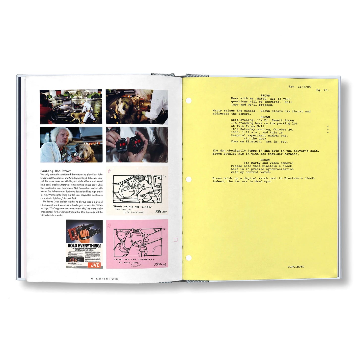 PRE-ORDER | 'Back to the Future: The Complete Screenplay' [Standard Trade Edition] — Annotations & Introduction by Bob Gale; Foreword by Robert Zemeckis [Street Date: October 20, 2026!]