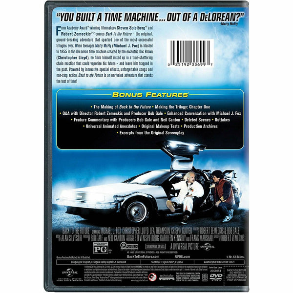 Back to the Future (DVD) DVD Universal Studios, Inc.