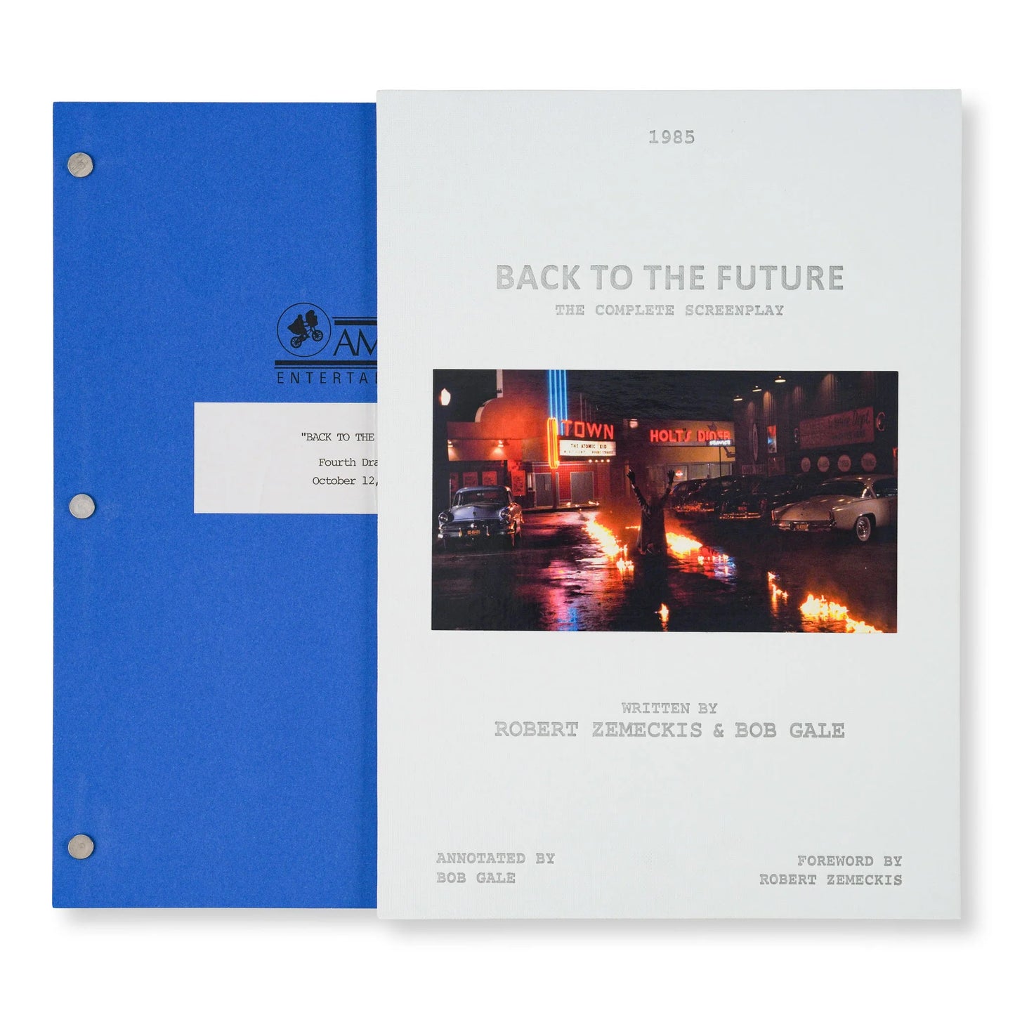 PRE-SOLD OUT | 'Back to the Future: The Complete Screenplay' [Limited Collector's Edition] — Annotations & Introduction by Bob Gale; Foreword by Robert Zemeckis [Street Date: July 28, 2026!]