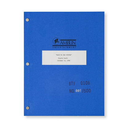 PRE-SOLD OUT | 'Back to the Future: The Complete Screenplay' [Limited Collector's Edition] — Annotations & Introduction by Bob Gale; Foreword by Robert Zemeckis [Street Date: July 28, 2026!]