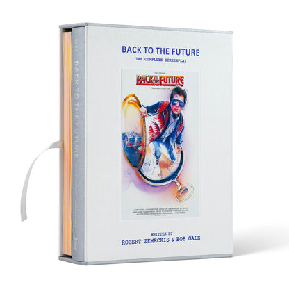 PRE-ORDER | 'Back to the Future: The Complete Screenplay' [Collector's Edition] — Annotations & Introduction by Bob Gale; Foreword by Robert Zemeckis [Street Date: September 15, 2026!]