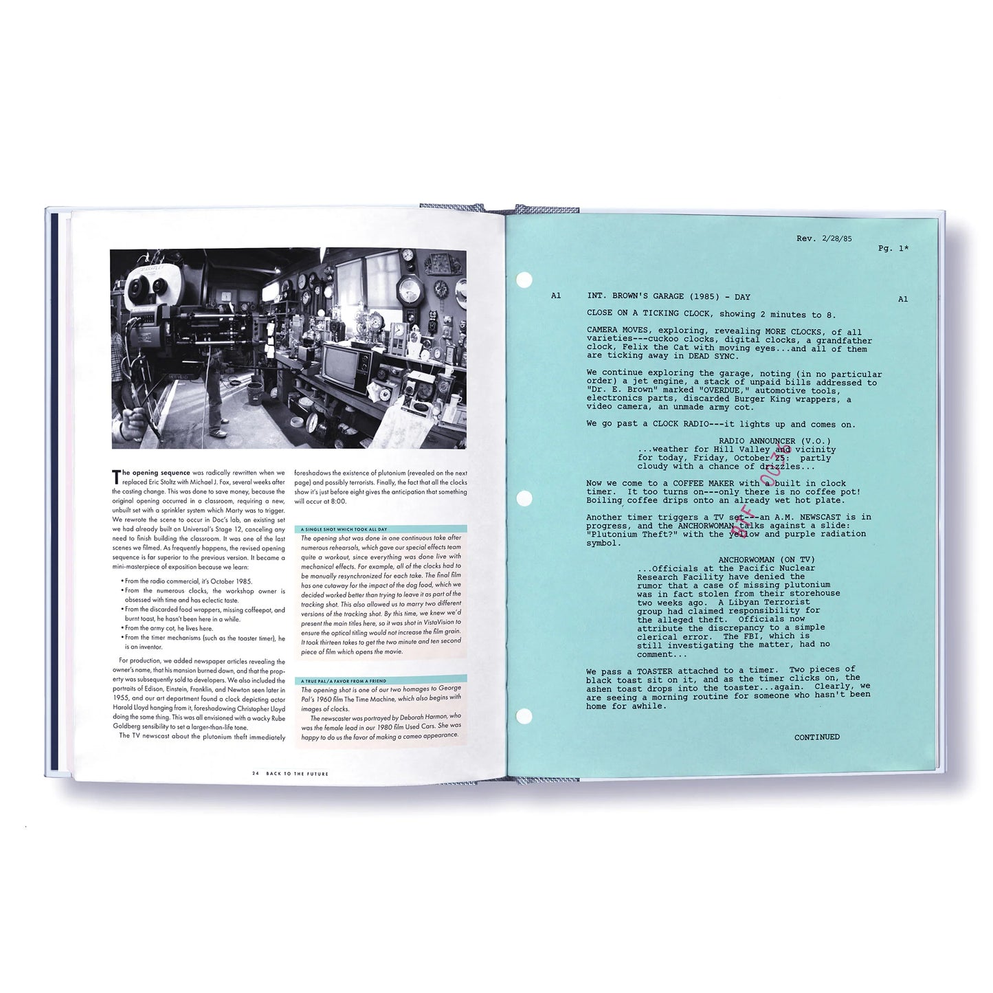 PRE-ORDER | 'Back to the Future: The Complete Screenplay' [Collector's Edition] — Annotations & Introduction by Bob Gale; Foreword by Robert Zemeckis [Street Date: September 1, 2026!]