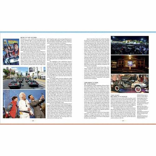 Back to the Future Revised and Expanded Edition: The Ultimate Visual History hardcover book by Michael Klastorin with Randal Atamaniuk Hardcover Book Harper Collins