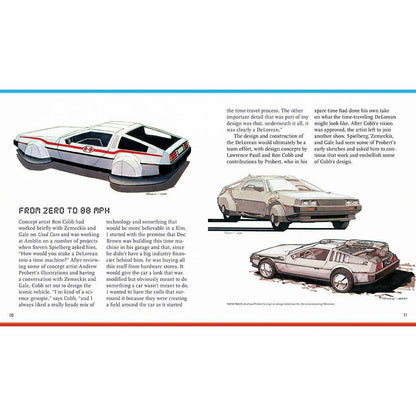 IncrediBuilds: Back to the Future: DeLorean Book and 3D Wood Model Model Kit Insight Editions