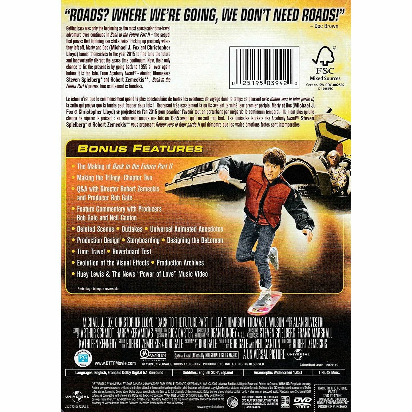 Back to the Future Part II (DVD) DVD Universal Studios, Inc.