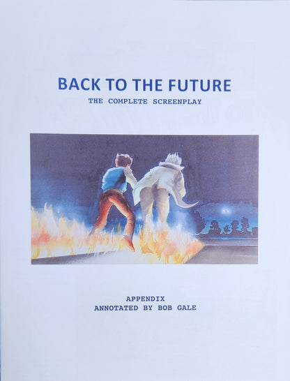 PRE-SOLD OUT | Back to the Future: The Complete Screenplay [Limited Collector's Edition] | Annotations & Introduction by Bob Gale; Foreword by Robert Zemeckis [Street Date: September 1, 2026!]
