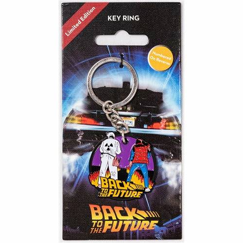 Back to the Future Limited Edition Time Travel Experiment Key Ring Keychain Fanattik