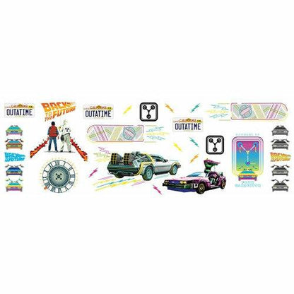 Back to the Future Fan Cave Wall Decals Decals Fanattik
