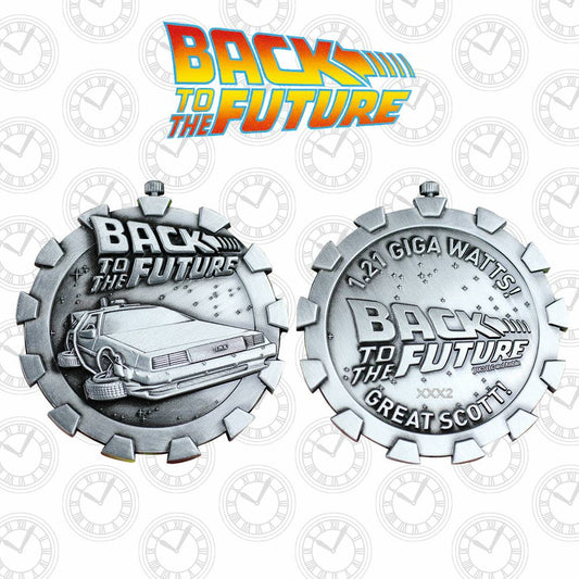 Back to the Future Limited Edition Stopwatch Medallion Commemorative Medallion Fanattik