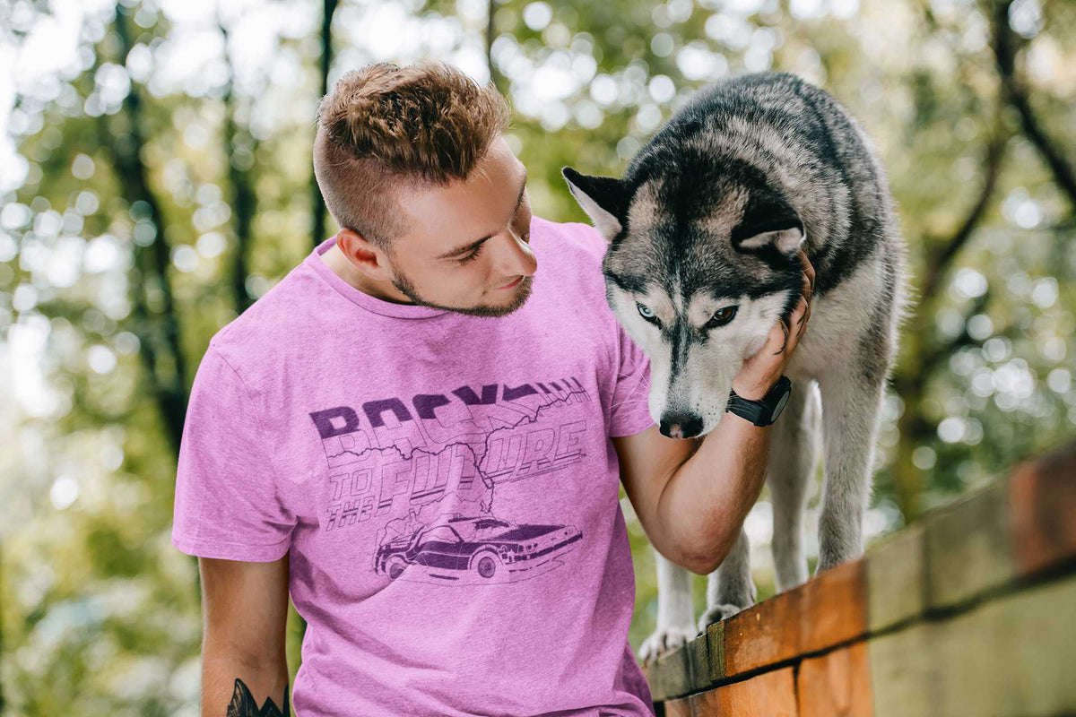 PREMIUM | Back to the Future - FUTURE PURPLE Adult Shirt