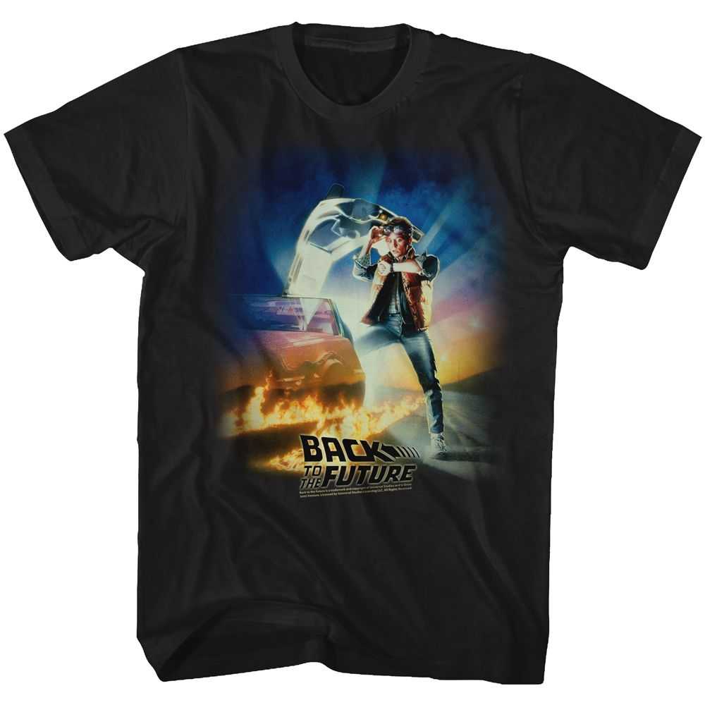 PREMIUM | Back to the Future - BTF POSTER Adult Shirt