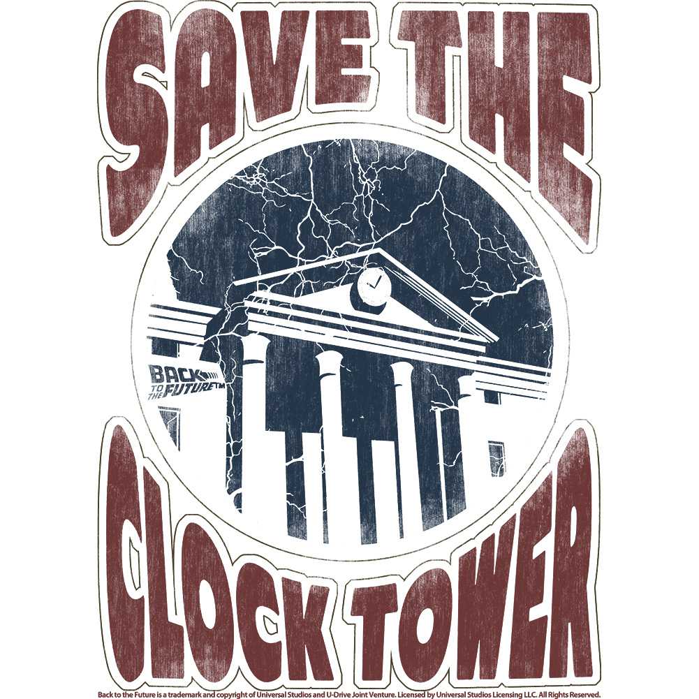 PREMIUM | Back to the Future - BACK TO THE FUTURE SAVES THE DAY Adult Shirt