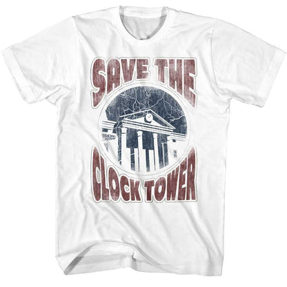 PREMIUM | Back to the Future - BACK TO THE FUTURE SAVES THE DAY Adult Shirt