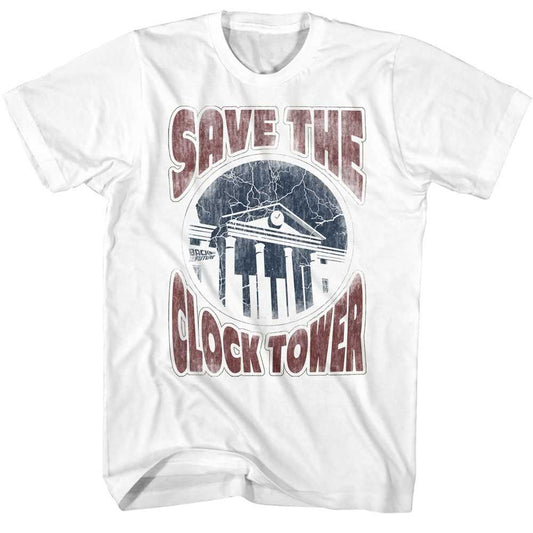 PREMIUM | Back to the Future - BACK TO THE FUTURE SAVES THE DAY Adult Shirt