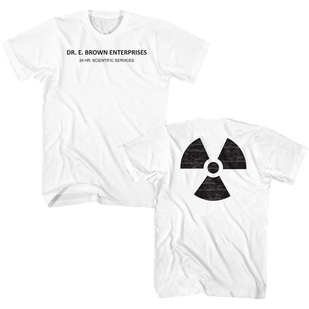 PREMIUM | Back to the Future - DR. BROWN ENTERPRISES 2-SIDED Adult Shirt