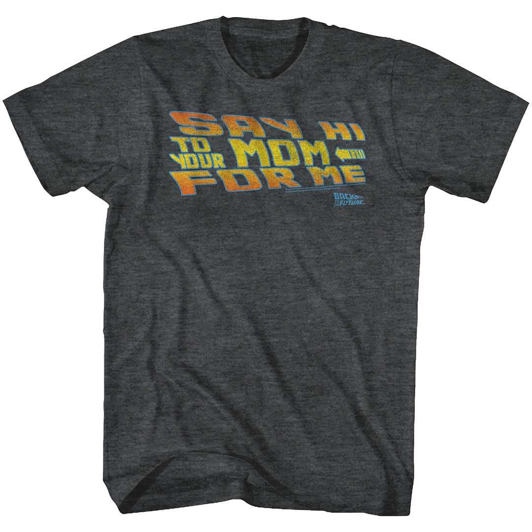 PREMIUM | Back to the Future - SAY HI Adult Shirt