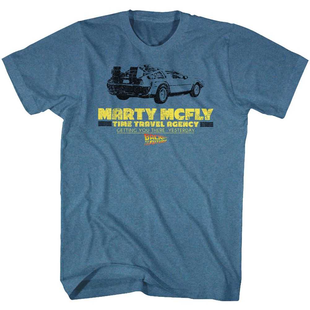 PREMIUM | Back to the Future - TIME IN A CAR Adult Shirt