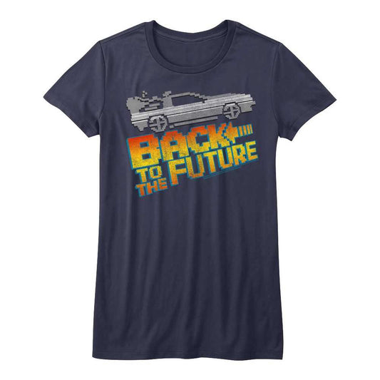 PREMIUM | Back to the Future - 8BIT TO THE FUTURE Adult Shirt